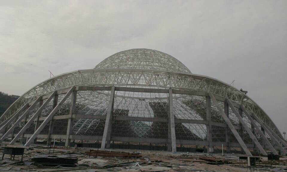 蛟河体育场馆网架工程